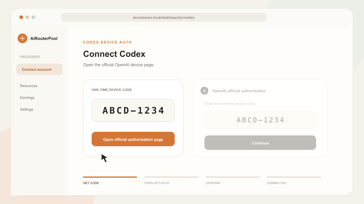 Connect an official Codex resource